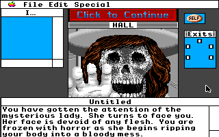 Uninvited screenshot 2 for Apple II
