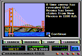 Where in America's Past is Carmen Sandiego? screenshot 2 for Apple II