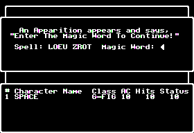 Wizardry V: Heart of the Maelstrom screenshot 3 for Apple II