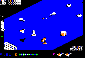 Zaxxon screenshot 3 for Apple II