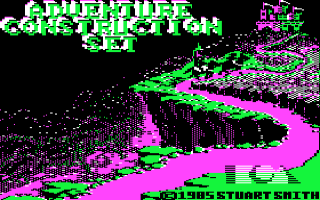 Adventure Construction Set title screen for Apple II