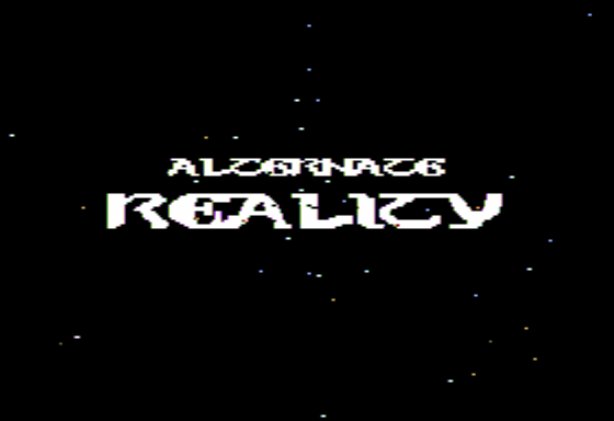 Alternate Reality: The City title screen for Apple II