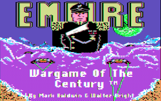 Empire: Wargame of the Century title screen for Apple II