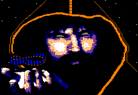 Moebius: The Orb of Celestial Harmony title screen for Apple II