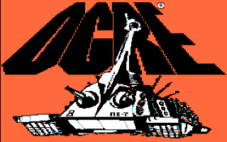 Ogre title screen for Apple II
