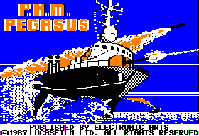PHM Pegasus title screen for Apple II