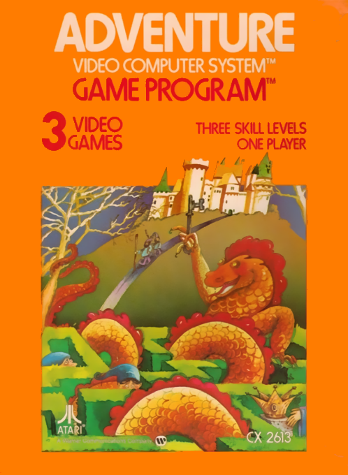Adventure [Tele-Games] box art for Atari 2600