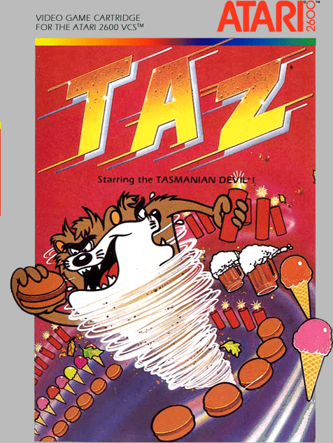 Asterix box art for Atari 2600