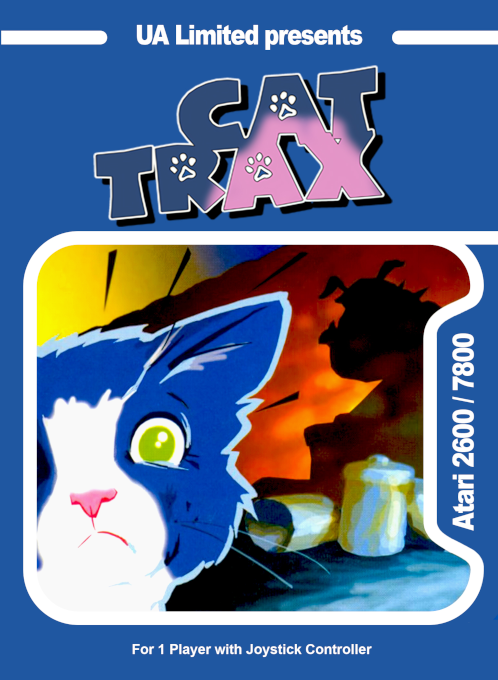Cat Trax [Homebrew] box art for Atari 2600