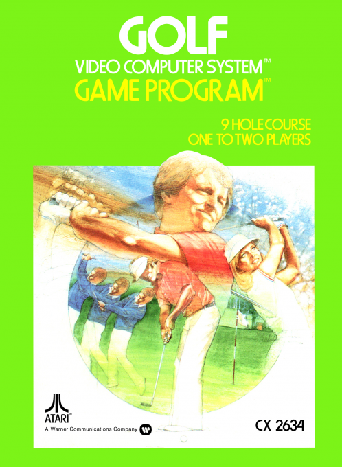 Golf [Tele-Games] box art for Atari 2600