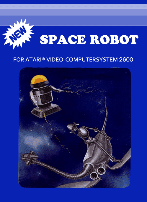 Space Robot box art for Atari 2600