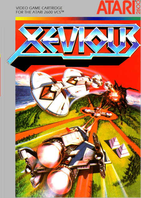 Xevious (Prototype) box art for Atari 2600
