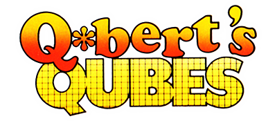 Q*Bert's Qubes logo for Atari 2600