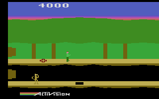 Pitfall screenshot 2 for Atari 2600