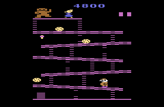 Donkey Kong [Atari 1988] screenshot 6 for Atari 2600