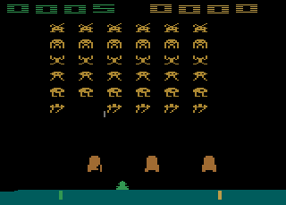 Space Invaders [Tele-Games] screenshot 6 for Atari 2600