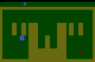 Arcade Golf title screen for Atari 2600