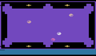 Billard title screen for Atari 2600