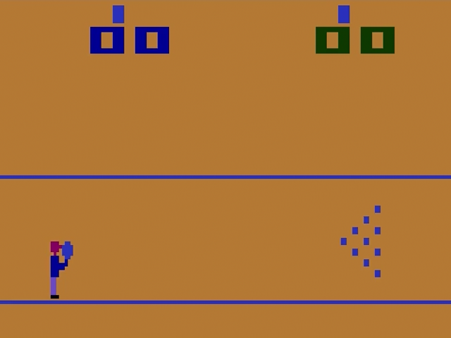 Bowling [Tele-Games] title screen for Atari 2600