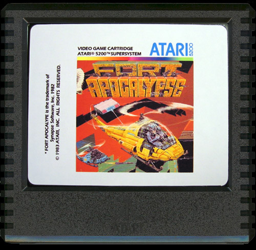 Fort Apocalypse box art for Atari 5200
