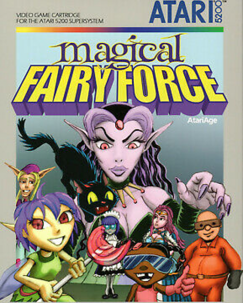 Magical Fairy Force box art for Atari 5200