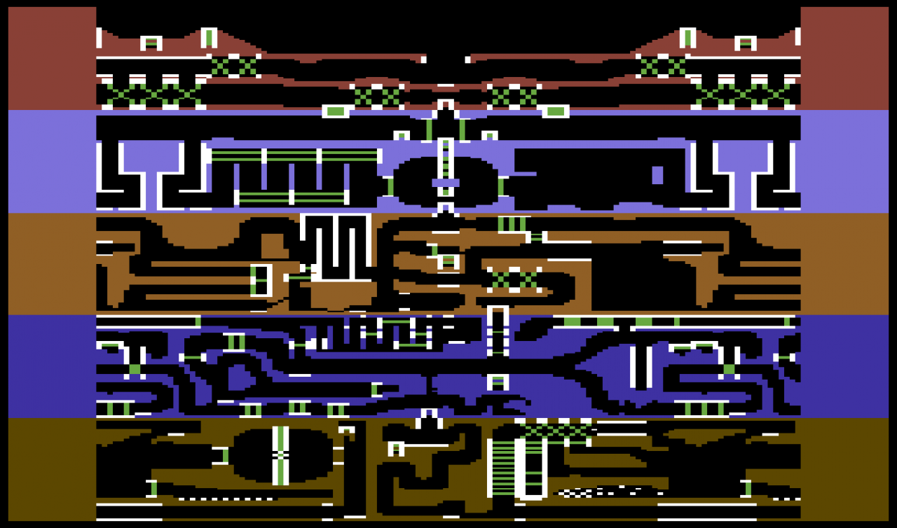 Fort Apocalypse screenshot 2 for Atari 5200