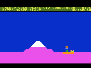 Journey to the Planets screenshot 2 for Atari 5200