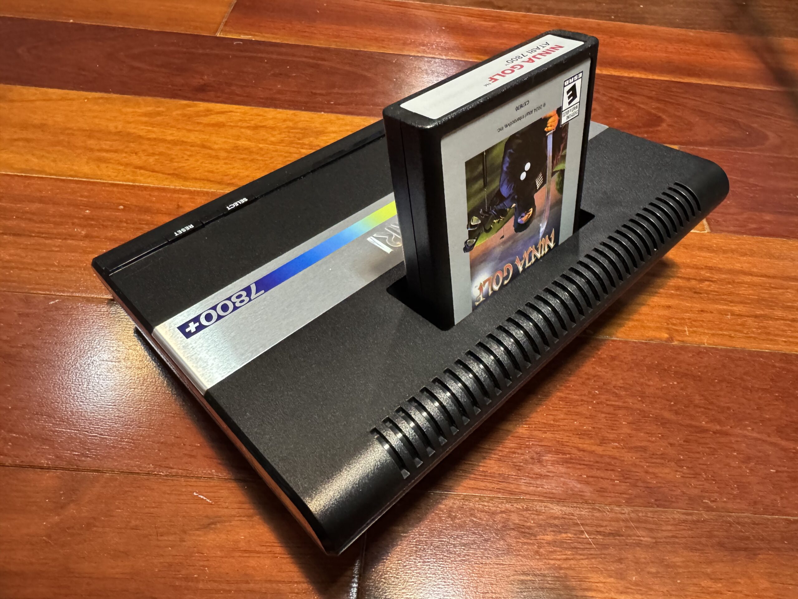 Atari 7800 Plus System box art for Atari 7800