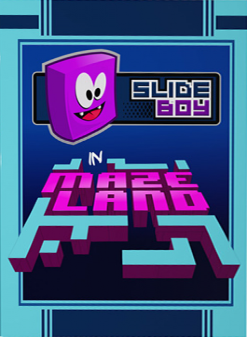 Slide Boy in Maze Land box art for Atari 7800