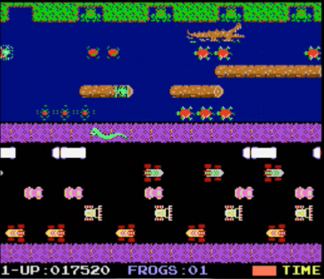 Froggie [Homebrew] screenshot 3 for Atari 7800