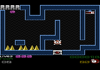 Slide Boy in Maze Land screenshot 3 for Atari 7800