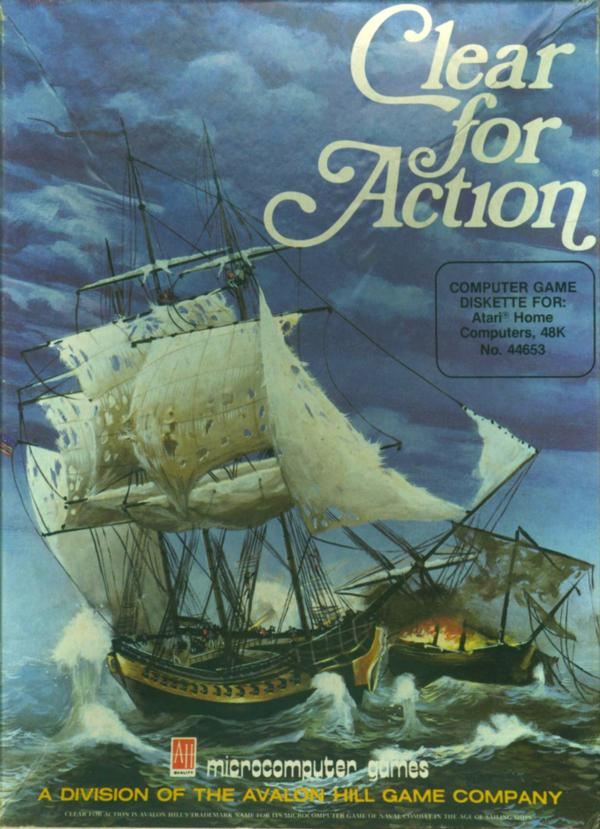 Clear For Action box art for Atari 400