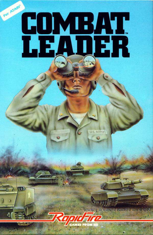 Combat Leader box art for Atari 400