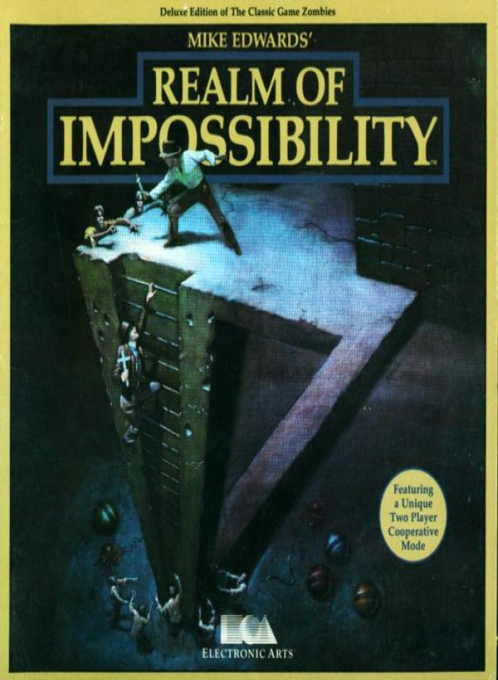 Realm of Impossibility box art for Atari 400
