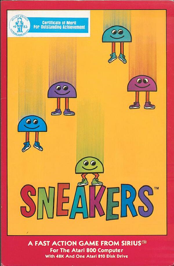 Sneakers box art for Atari 400