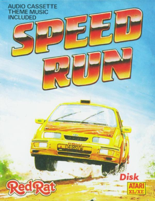 Speed Run box art for Atari 400