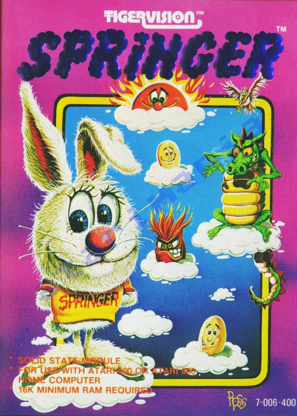 Springer box art for Atari 400