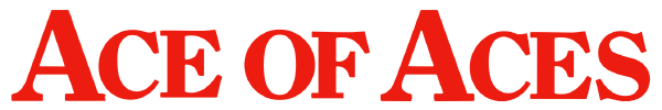 Ace Of Aces logo for Atari XE