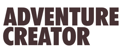 Adventure Creator logo for Atari 400