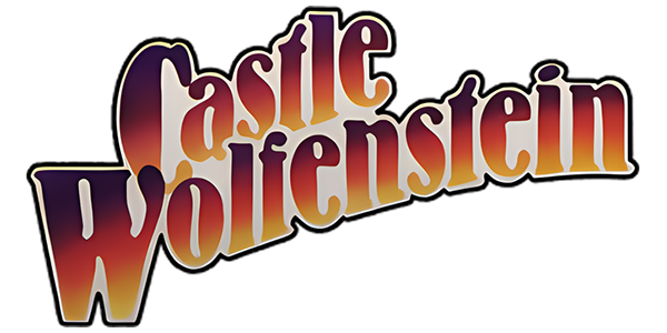 Castle Wolfenstein logo for Atari 400