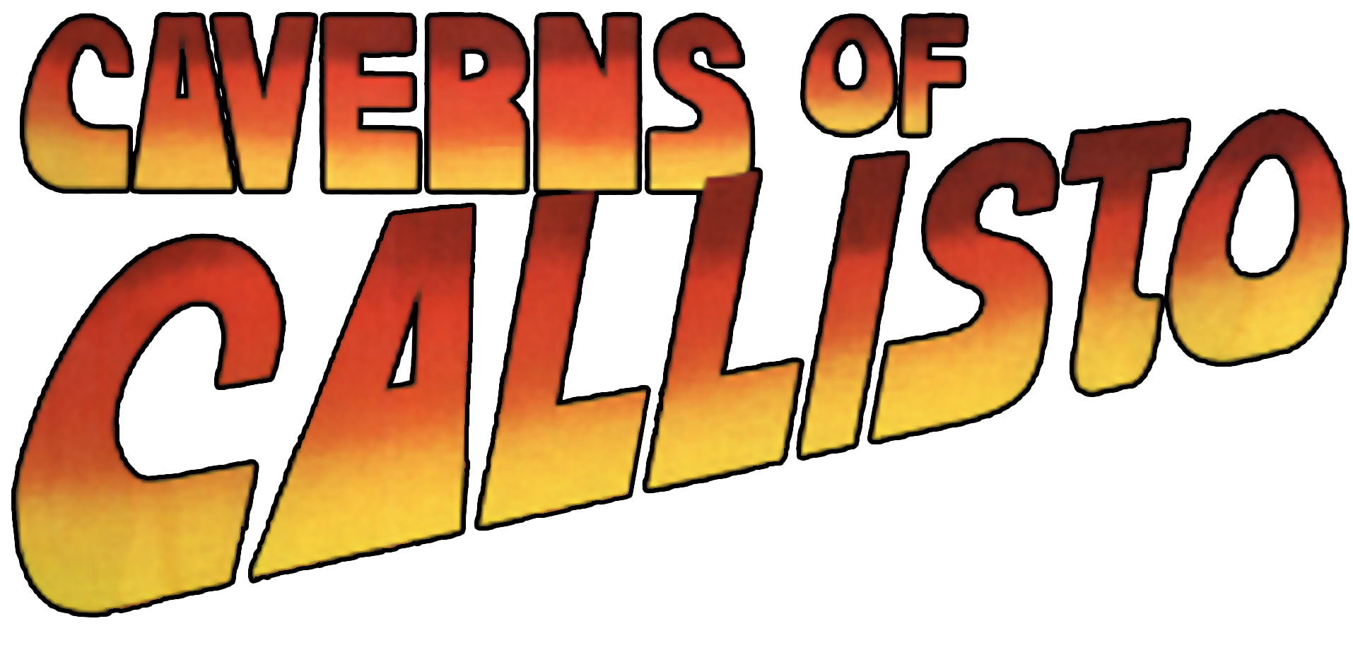 Caverns of Callisto logo for Atari 400