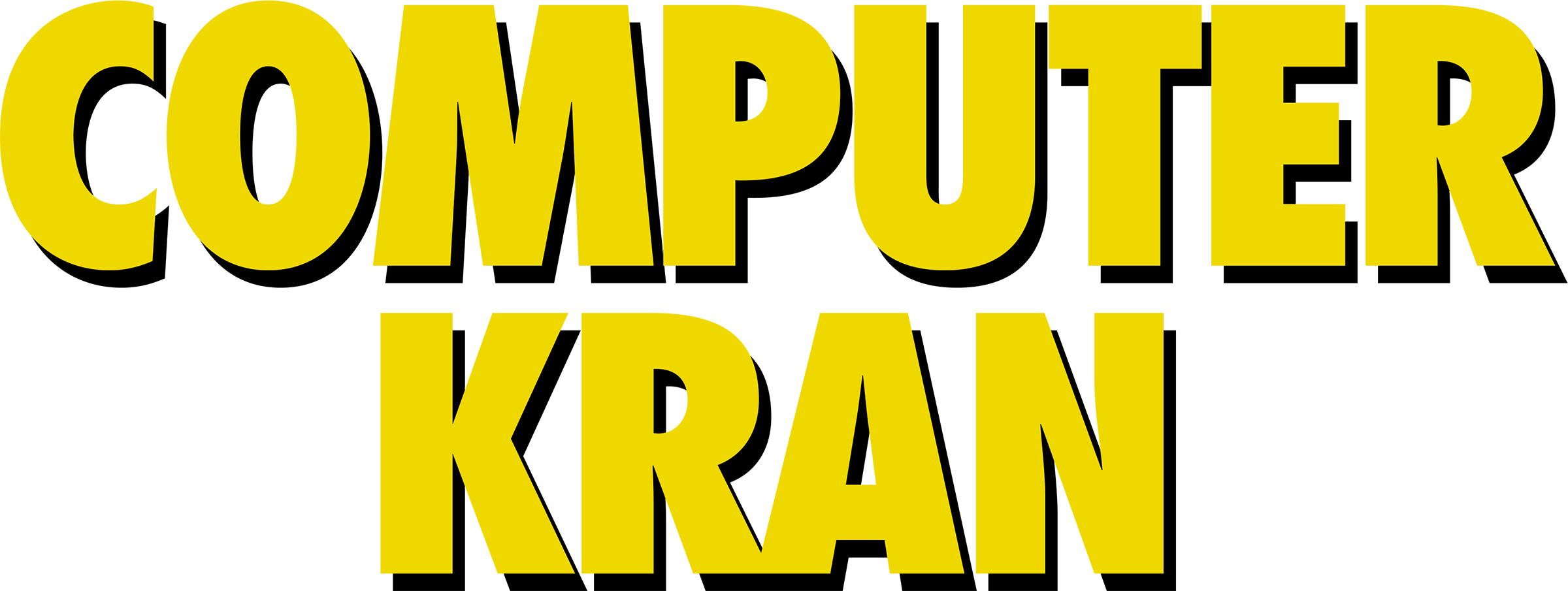 Computer-Kran logo for Atari 400