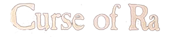 Curse Of Ra logo for Atari 400