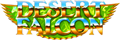 Desert Falcon logo for Atari XE