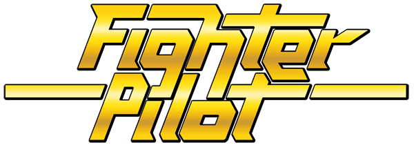 Fighter Pilot logo for Atari 400