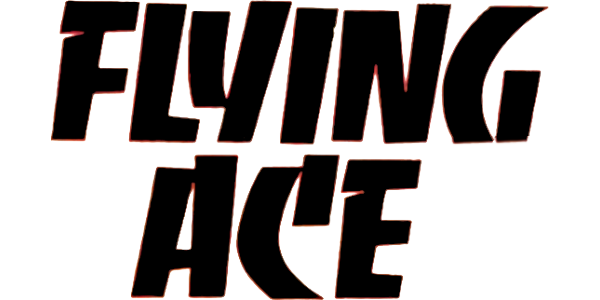 Flying Ace logo for Atari 400