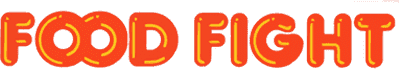 Food Fight logo for Atari XE