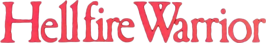 Hellfire Warrior logo for Atari 400