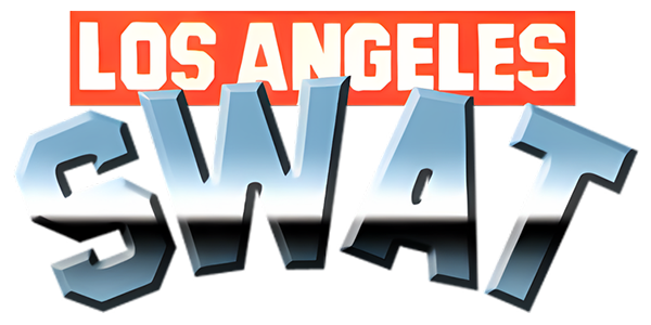 Los Angeles SWAT logo for Atari 400