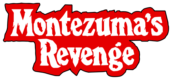 Montezuma's Revenge logo for Atari 400